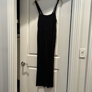 Black crepe madewell jumpsuit